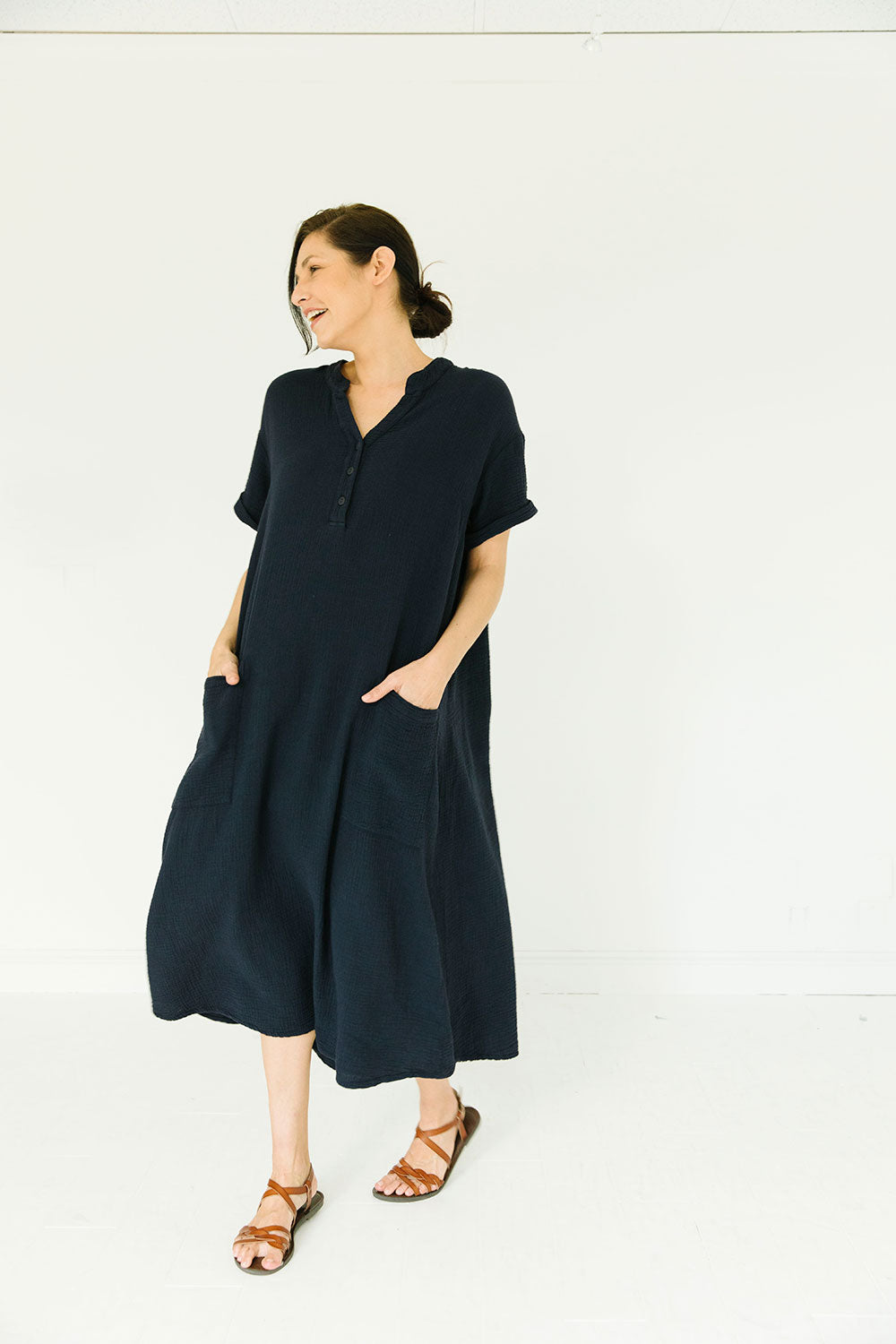 The Everyday Dress in Graystone