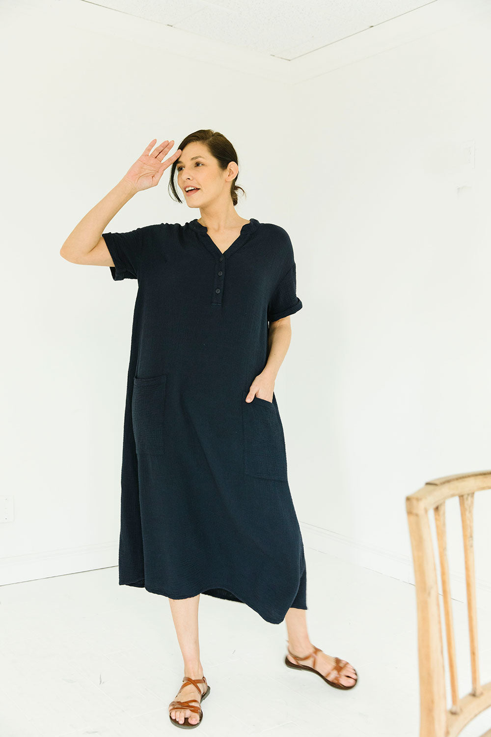 The Everyday Dress in Graystone