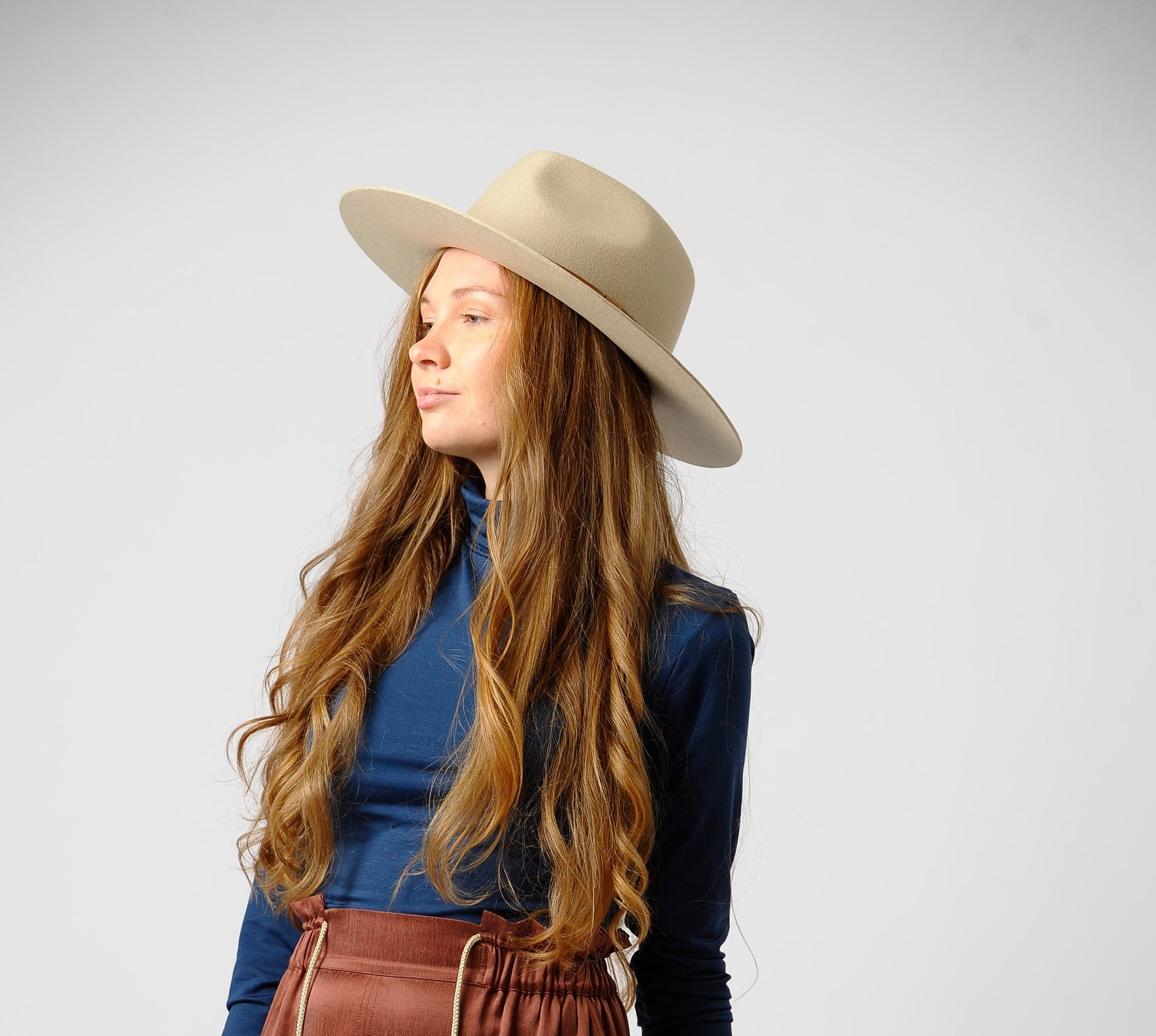 The Harmony Hat in Cream - LAST CHANCE, FINAL SALE
