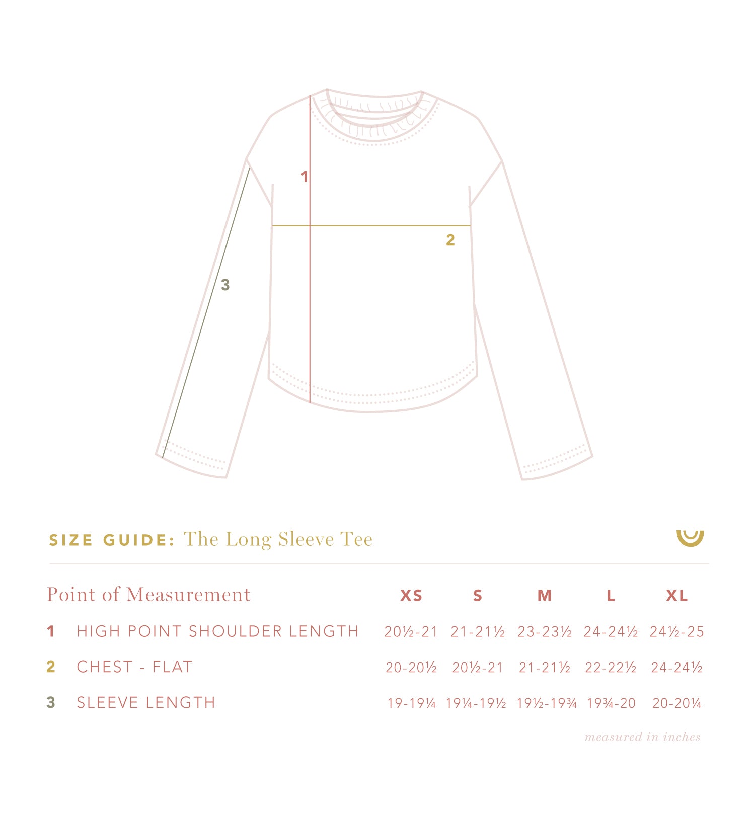 The Perfect Long Sleeve in Pink Sand - FINAL SALE, LAST CHANCE
