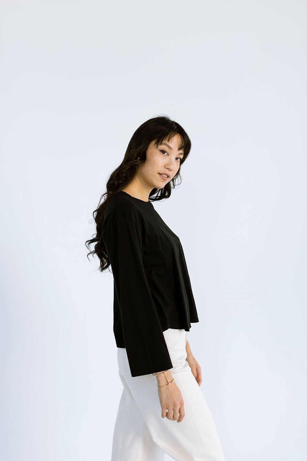 The Perfect Long Sleeve in Black - FINAL SALE, LAST CHANCE
