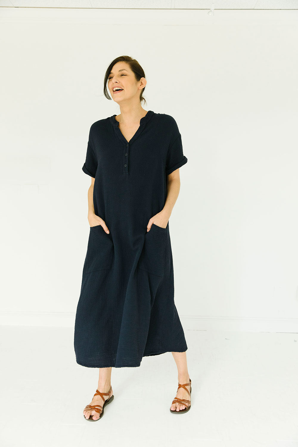The Everyday Dress in Graystone