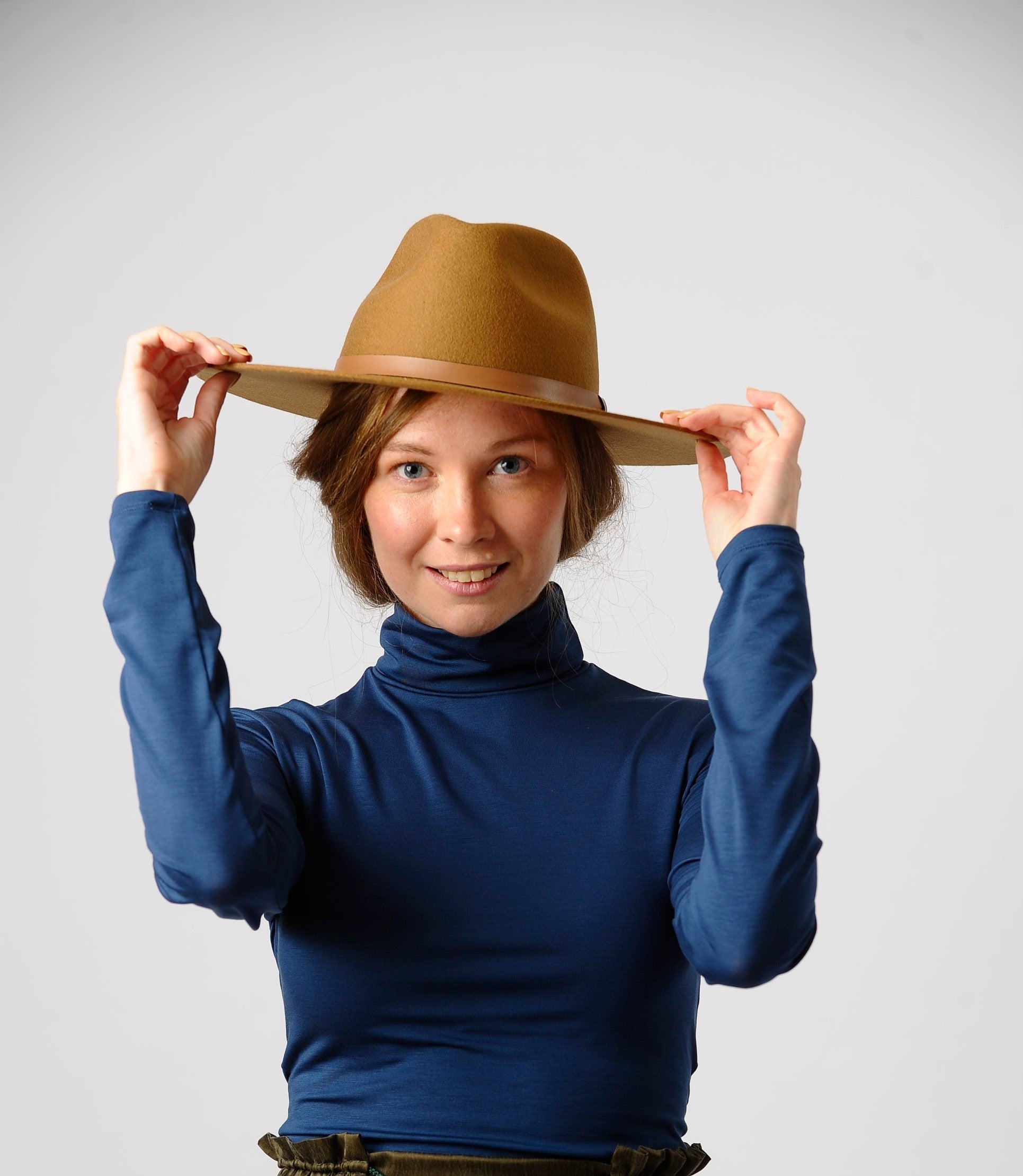 The Harmony Hat in Wheat - Camel - LAST CHANCE, FINAL SALE
