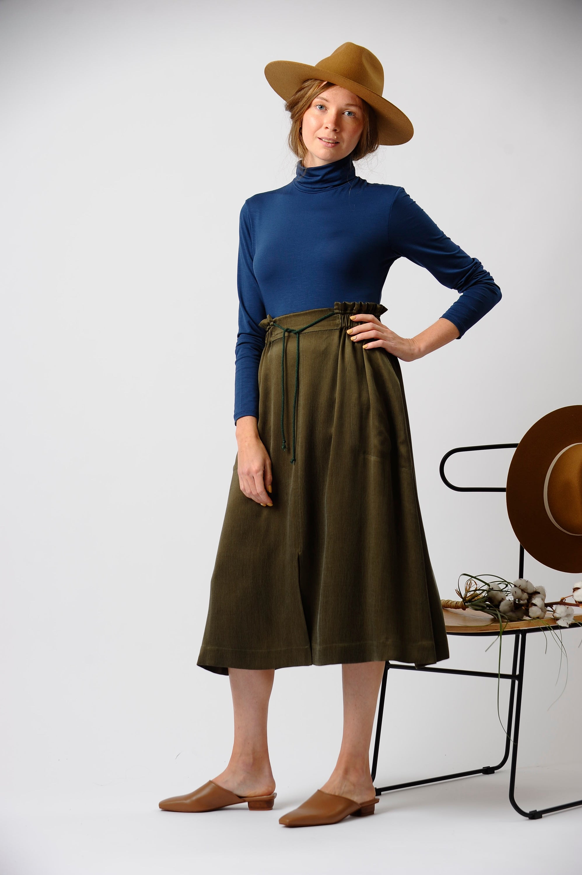 The Symphony Skirt in Olive (Limited Edition) - LAST CHANCE, FINAL SALE