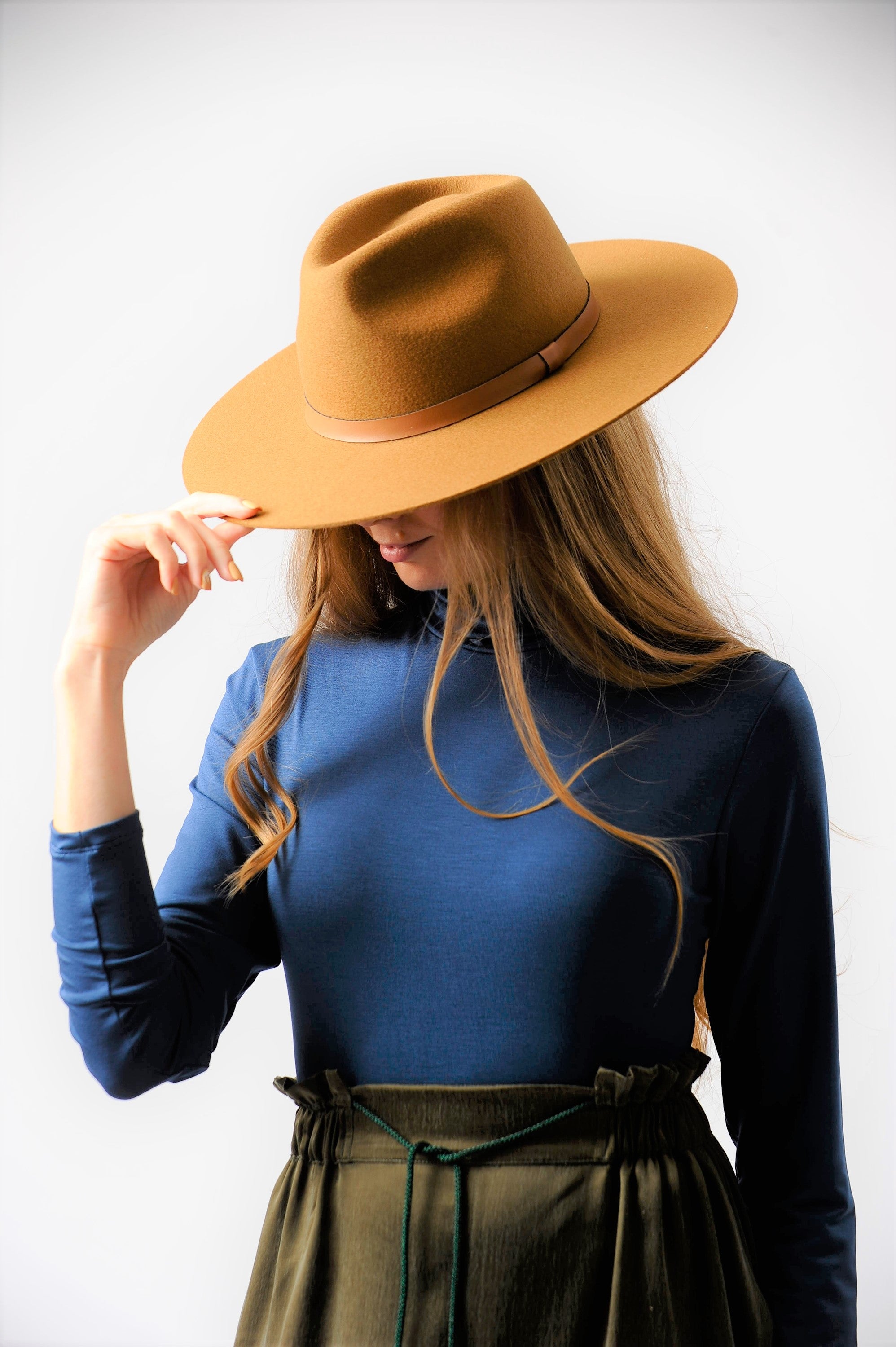 The Harmony Hat in Wheat - Camel - LAST CHANCE, FINAL SALE