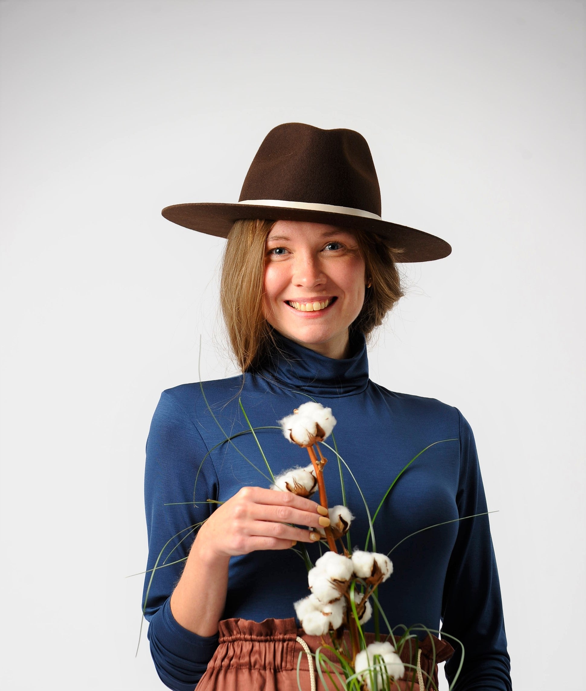 The Harmony Hat in Espresso - LAST CHANCE, FINAL SALE