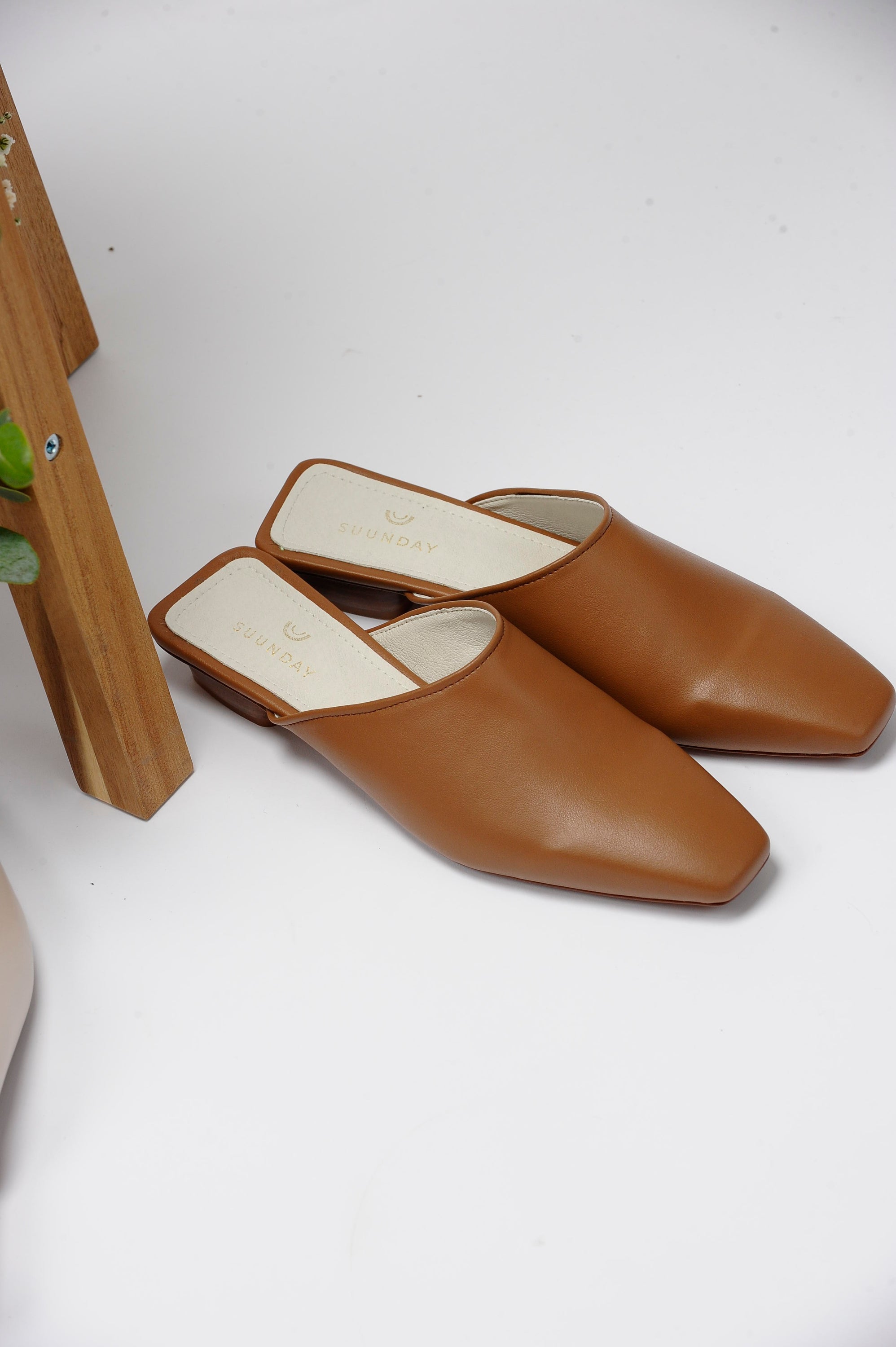 The Melody Mule in Camel Vegan Leather - LAST CHANCE, FINAL SALE