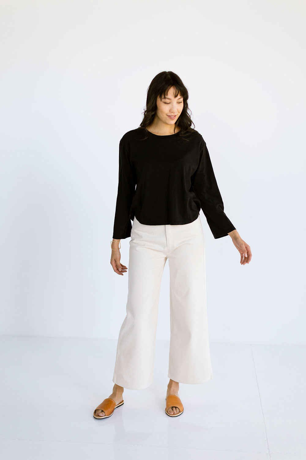 The Perfect Long Sleeve in Black - FINAL SALE, LAST CHANCE