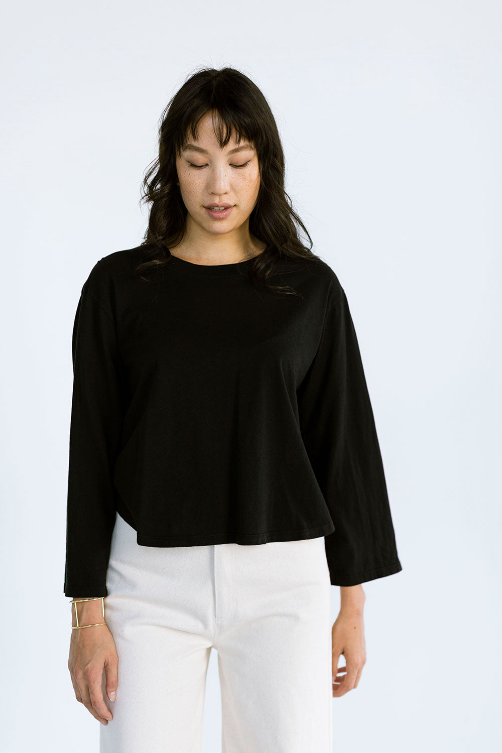 The Perfect Long Sleeve in Black - FINAL SALE, LAST CHANCE