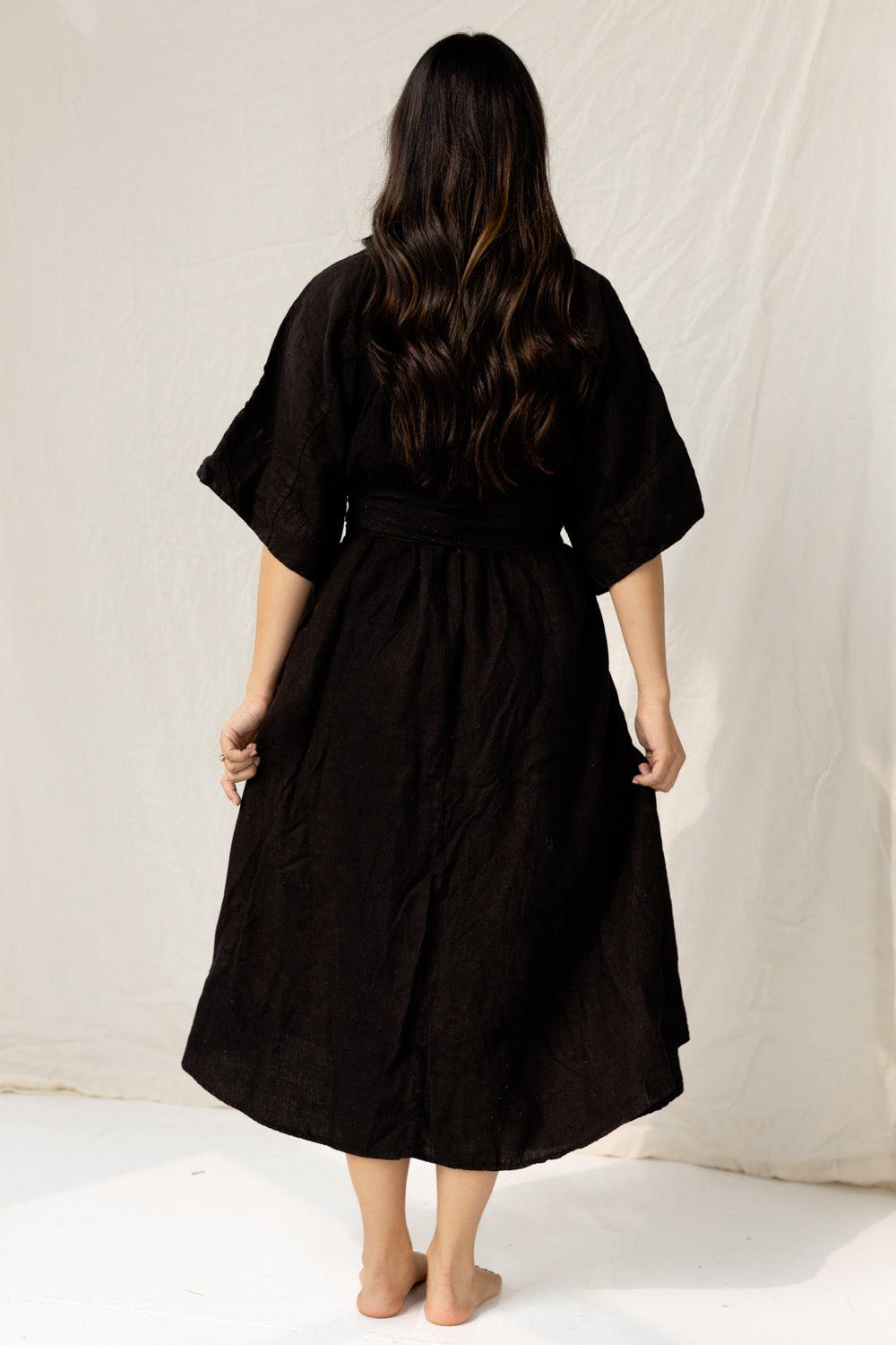 The Ema Dress in Raven