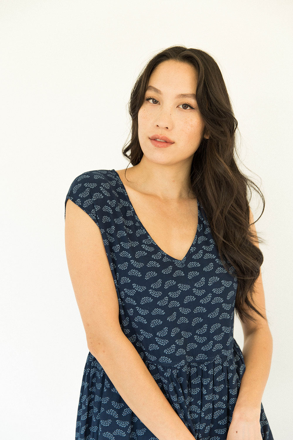 The Tiered Dress in Wildflower Seed - FINAL SALE, LAST CHANCE